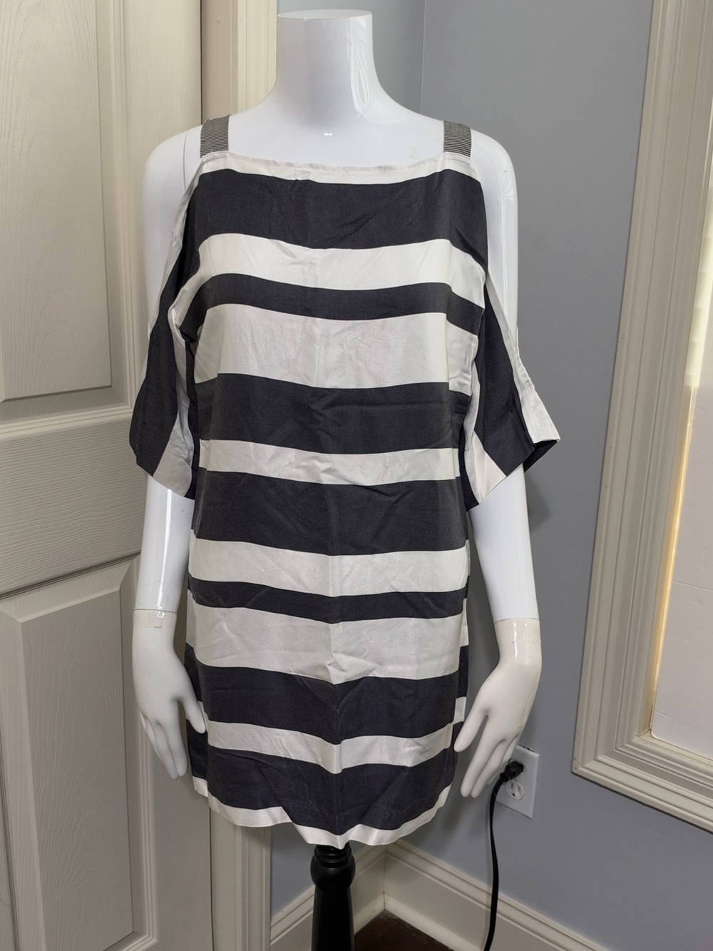 Trina Turk women's shift striped dress. #0026